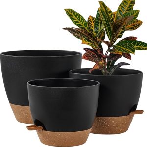 3-Pack Large Planter Pots