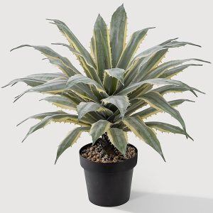 32 Inch Tall Large Faux Agave Plant