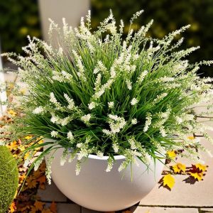 Artificial Faux Plants Flowers for Outdoor Decorations